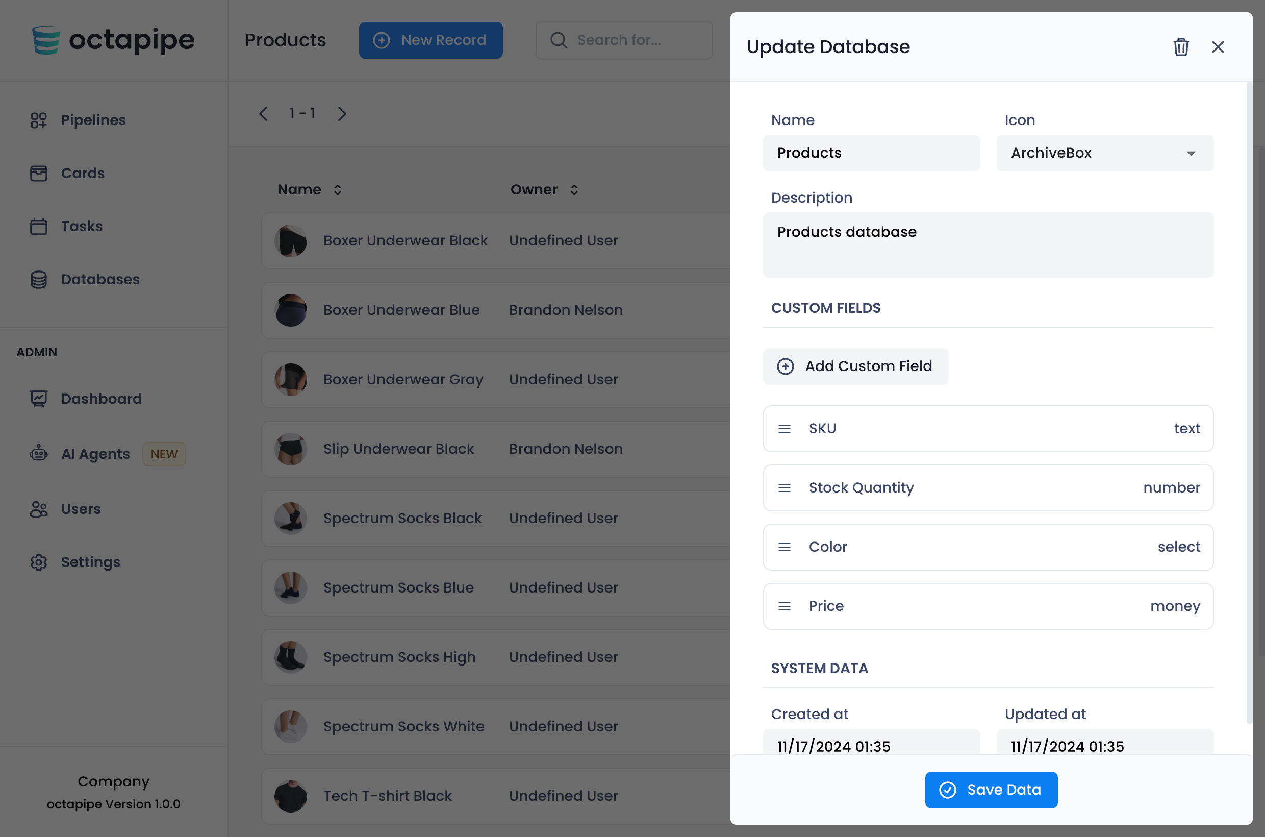Product screenshot